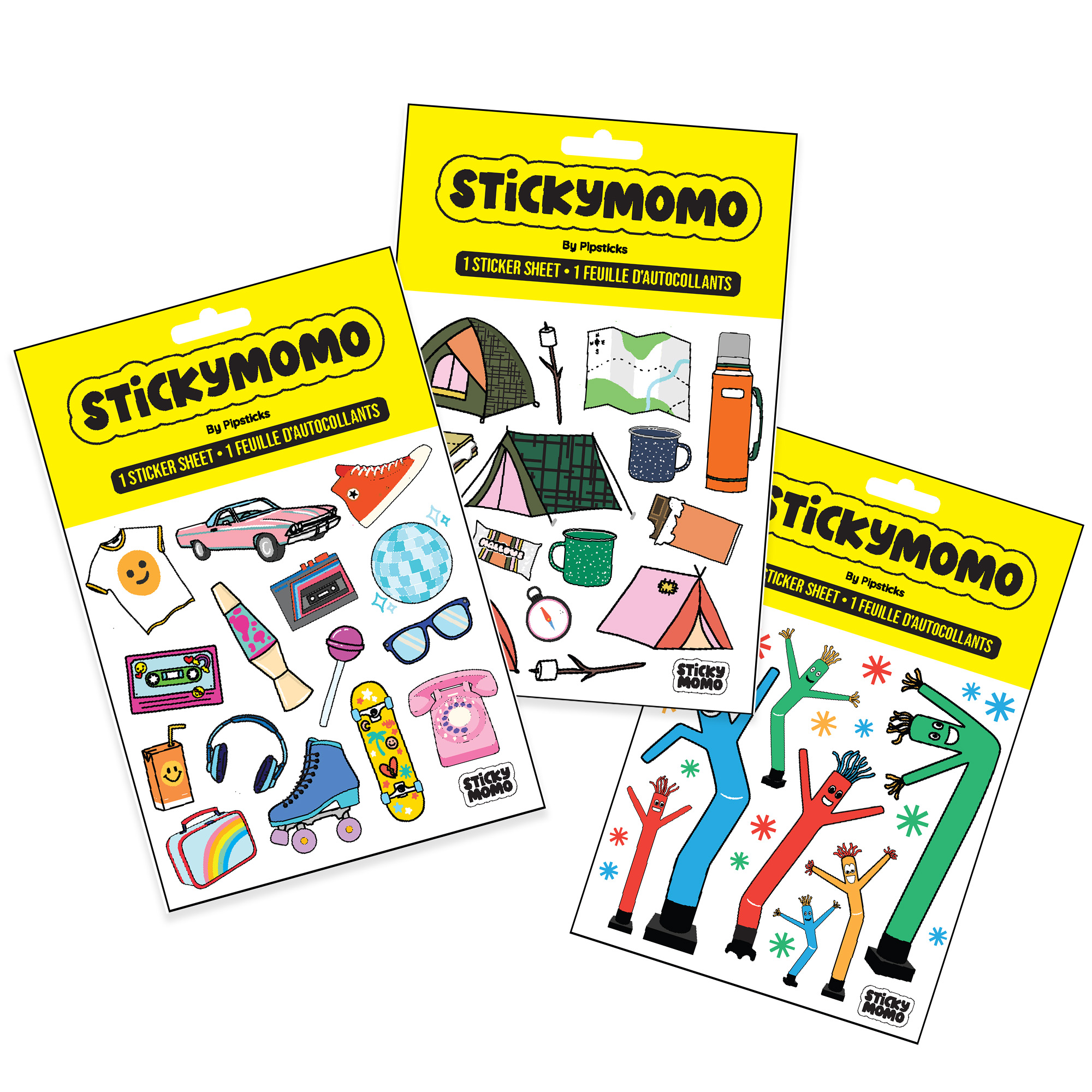 ASSORTED DECORATIVE VINYL STICKER